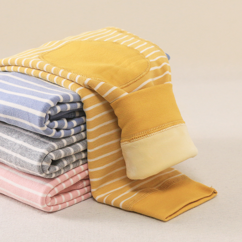 儿童保暖裤校服神裤男童加绒内穿女大童秋裤棉裤中大童 814 秋冬