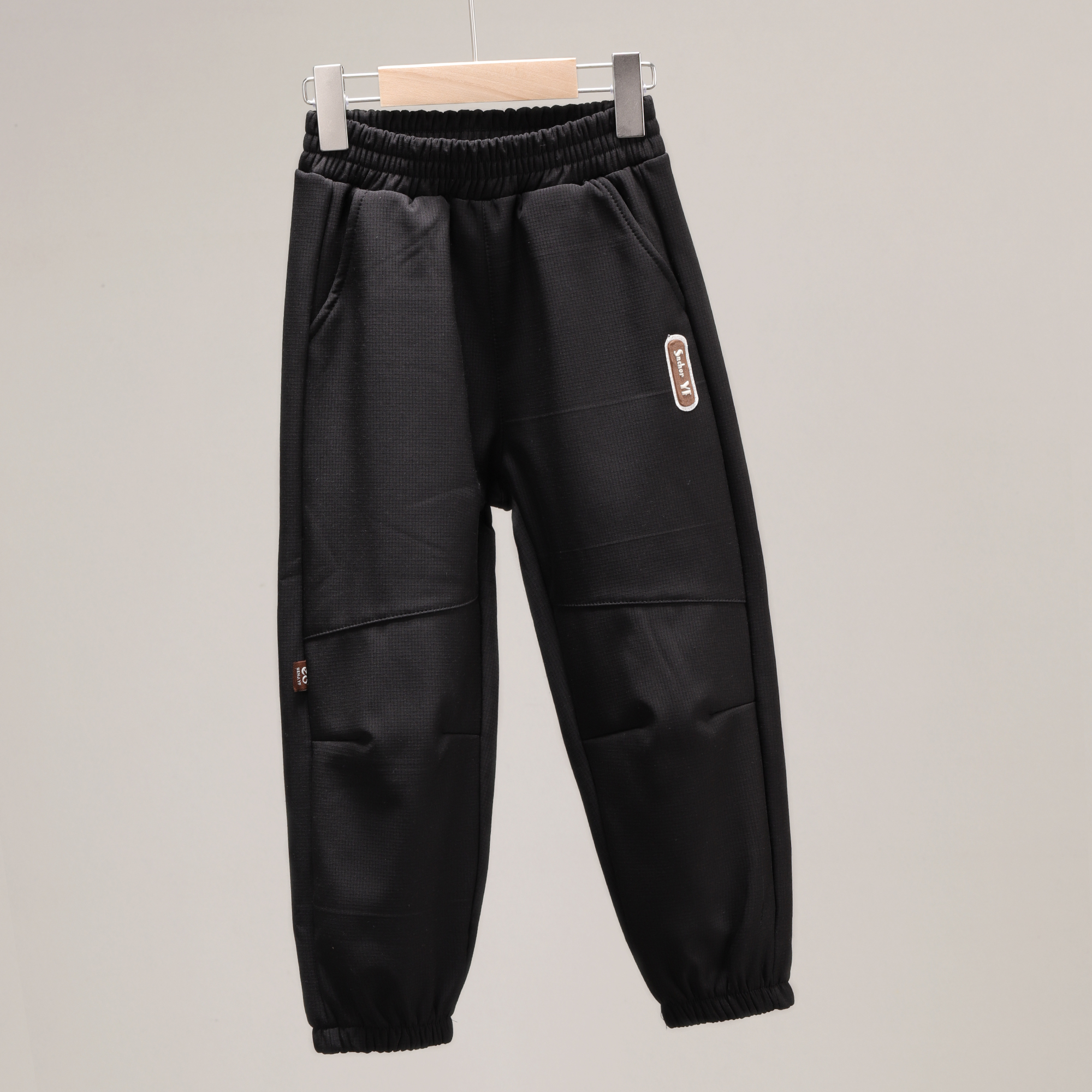 男童裤子冬款儿童运动裤加绒加厚外穿宝大童冬季保暖棉裤 262569