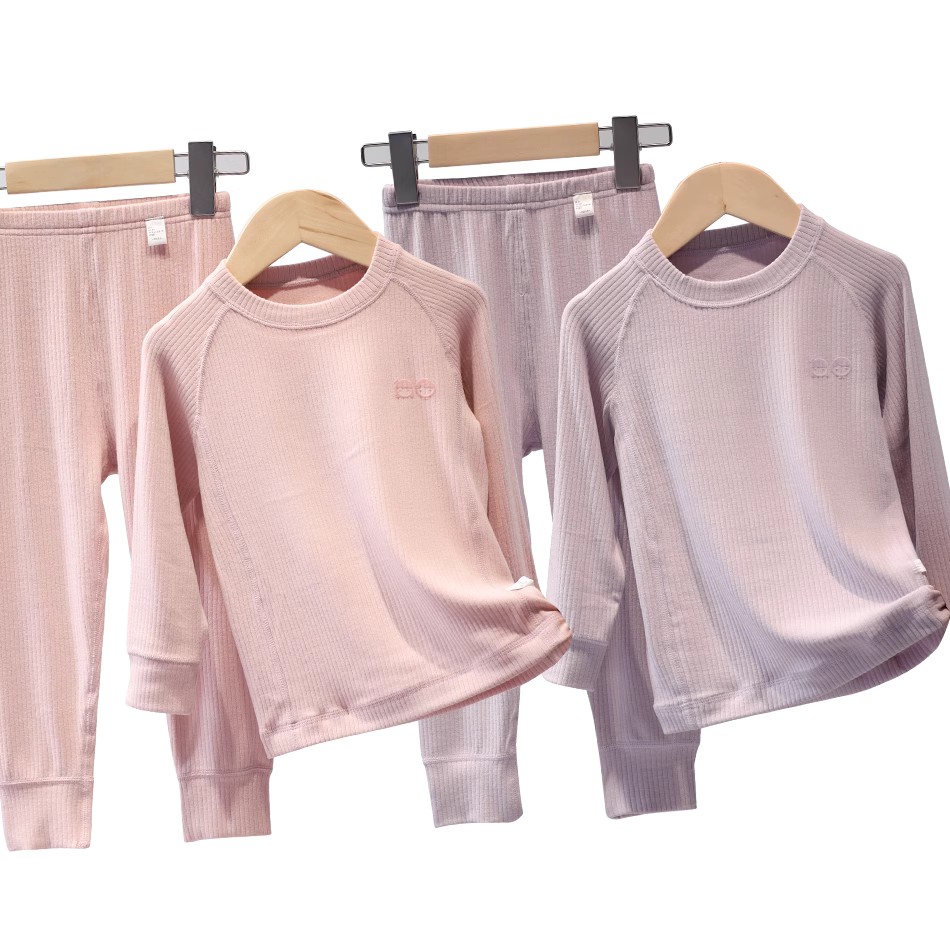 儿童保暖内衣套装秋衣裤睡衣女男孩家居服长袖内穿打底衫 22302 