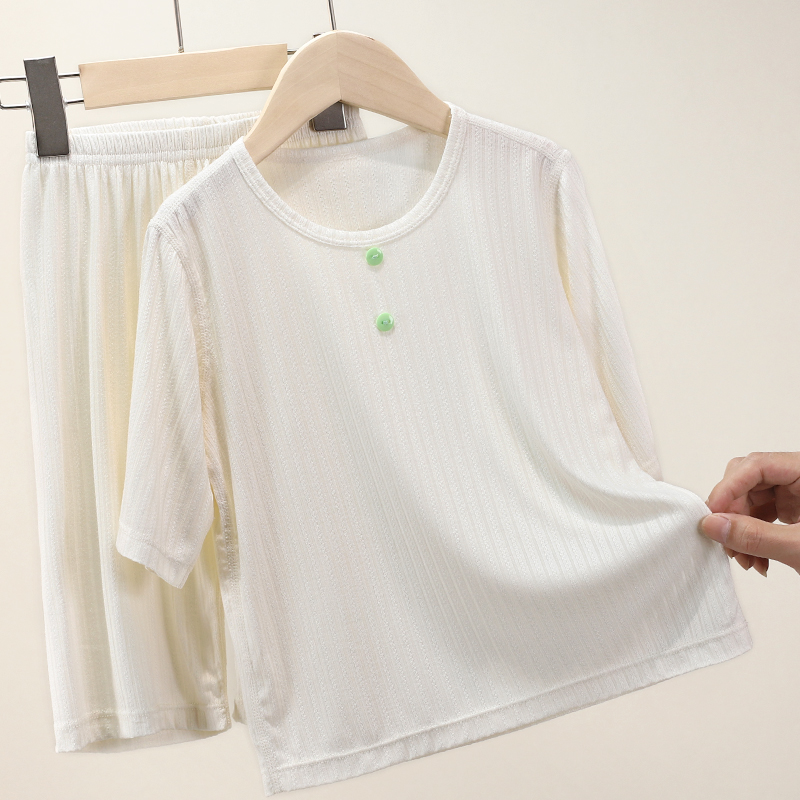 2303 儿童家居服套装空调服睡衣短袖