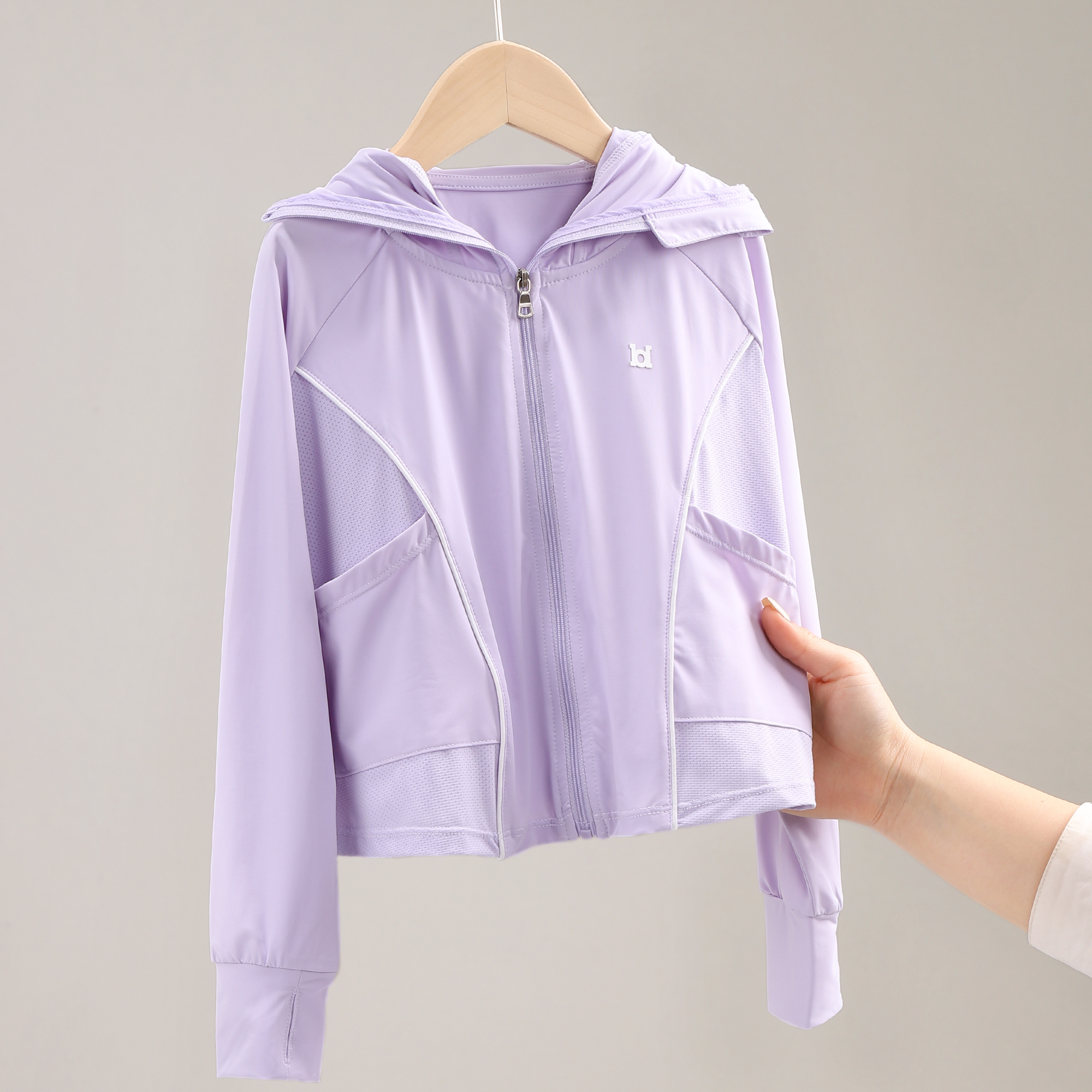 女童防晒衣夏季新款大童冰丝防晒服儿童防紫外线透气薄款外套6240