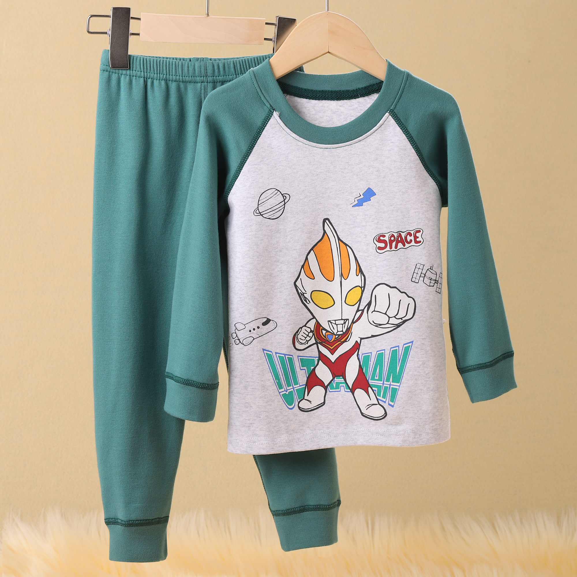 男童秋衣秋裤套装儿童内衣打底宝宝内穿女孩中大童冬季 0331-4