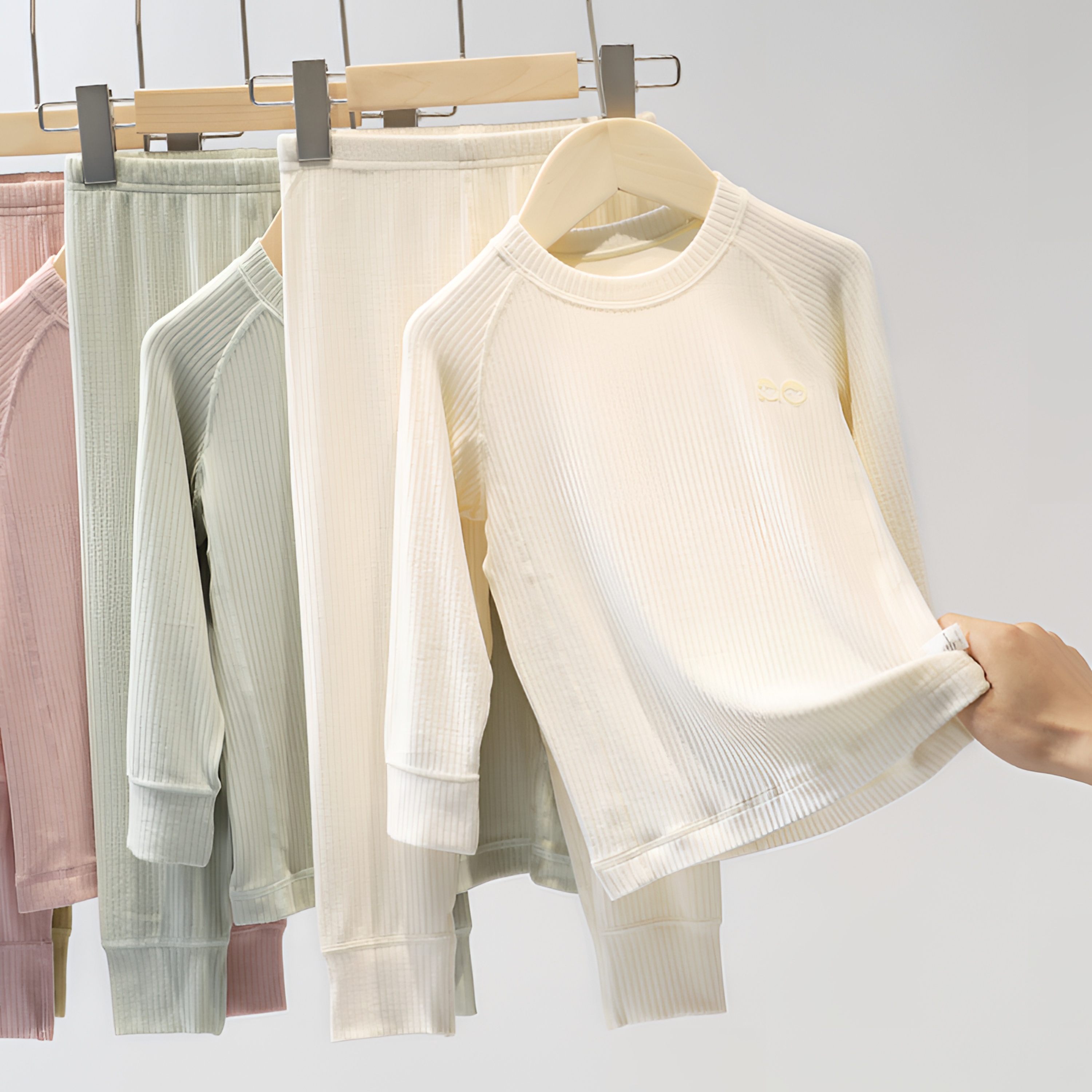 儿童秋衣裤保暖内衣套装睡衣女男孩家居服长袖内穿打底衫 22302 