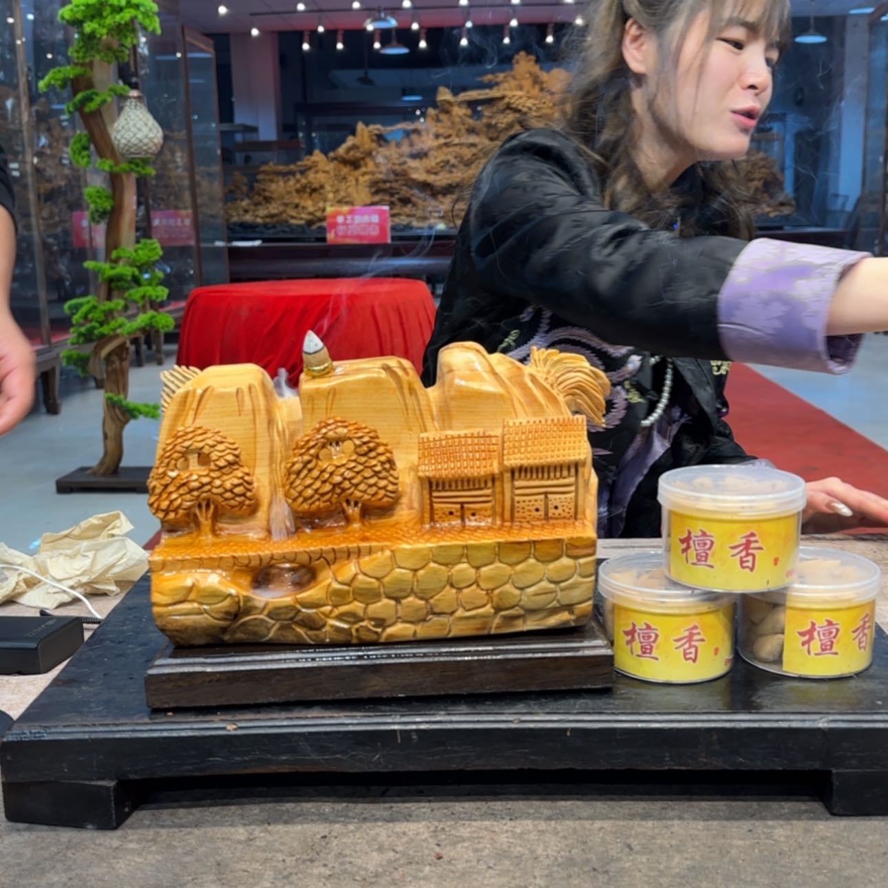 【闪购商品】崖柏根雕