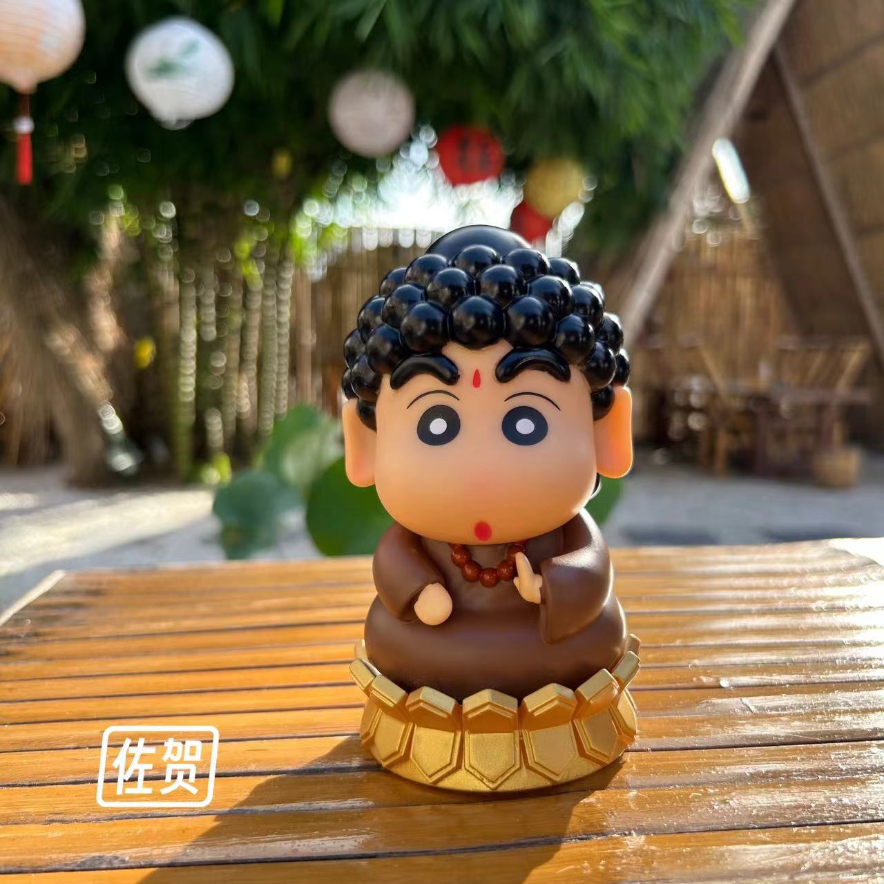 小新  更符合中国宝宝体制的好运小新 动漫手办摆件