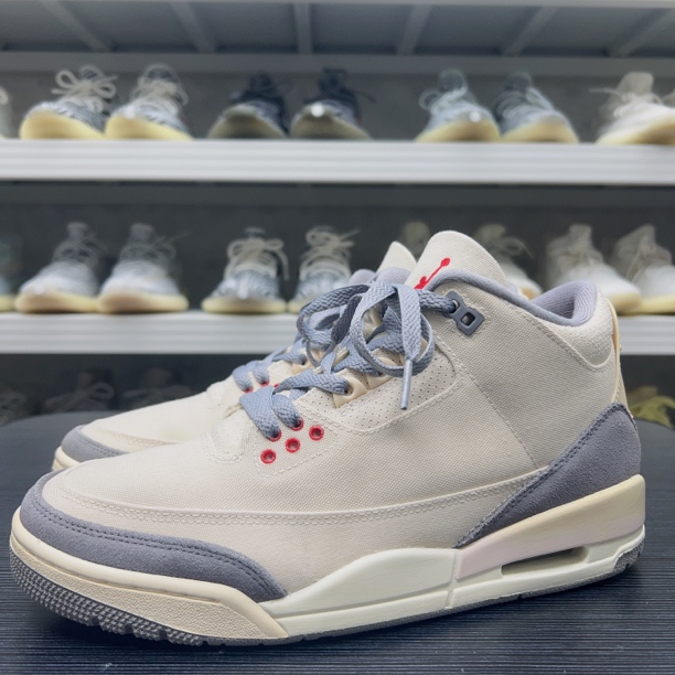 97新 耐克 Air Jordan 3米白 41码 有原盒 休闲鞋