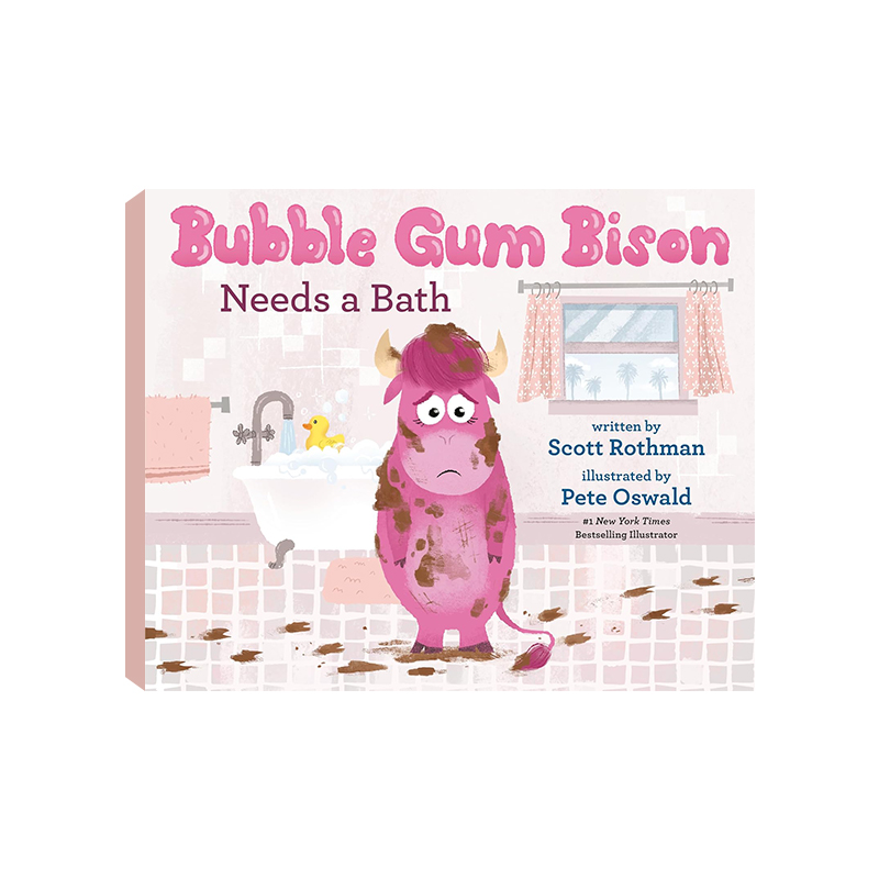 筑桥Bubble Gum Bison Needs a Bath  精装原版引进