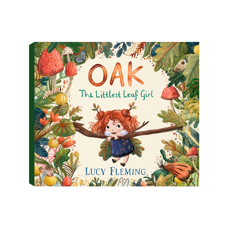 筑桥Oak, the Littlest Leaf Girl   精装原版引进