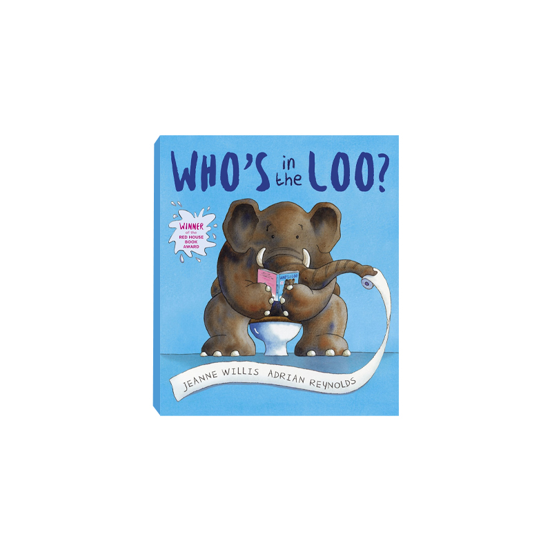 筑桥who's in the loo? 谁在厕所里？ 平装原版引进