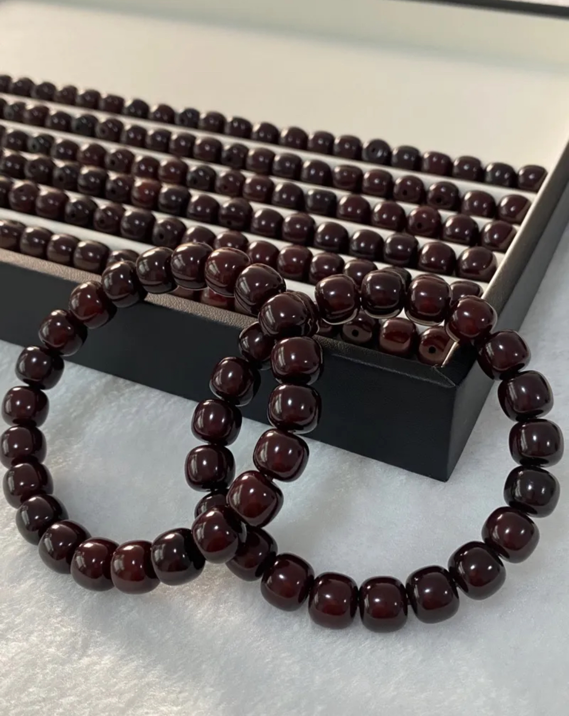 卡10/11朱砂供老型桶珠菩提根