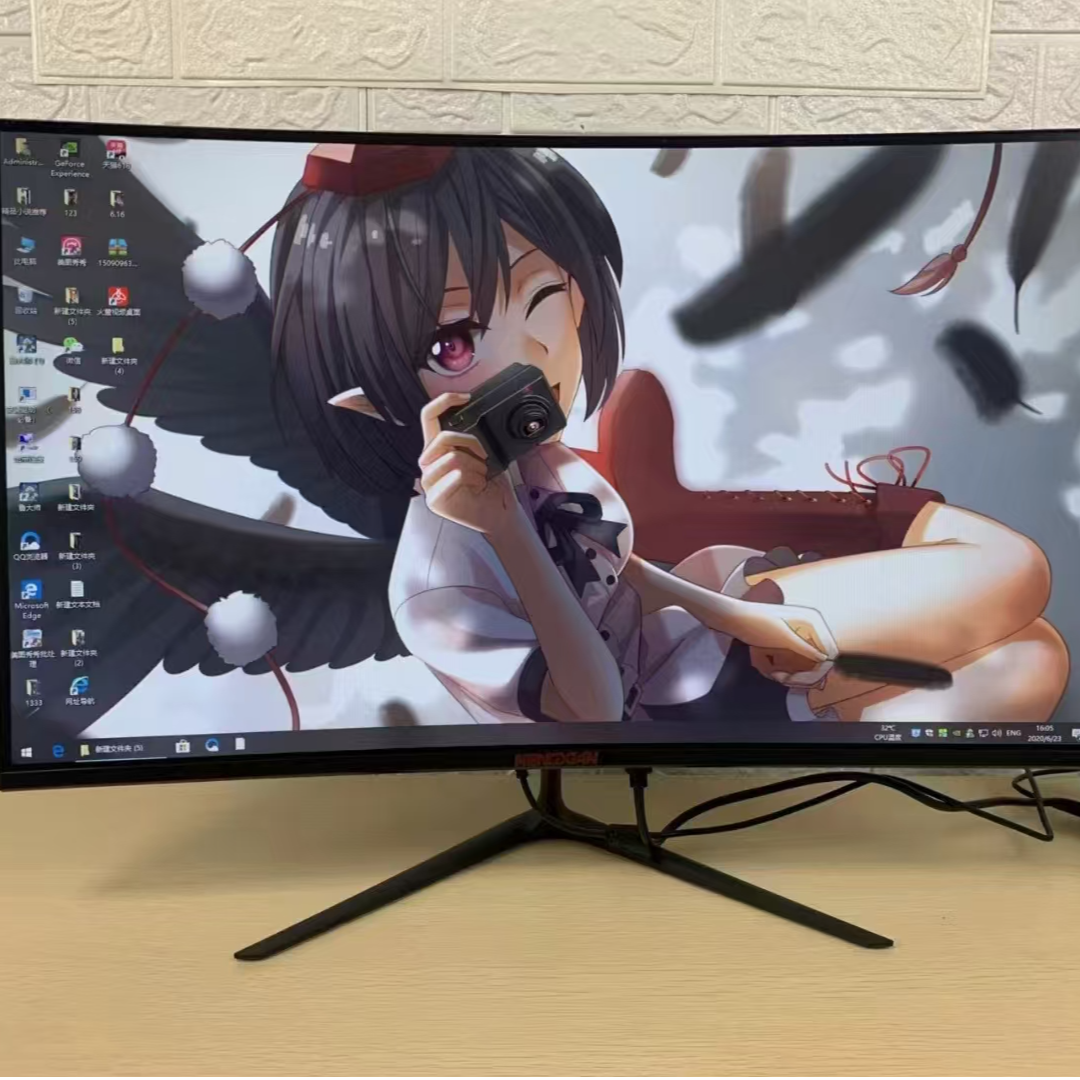 准新品  27寸1K75/144赫兹显示器游戏电竞屏直曲屏高清屏幕