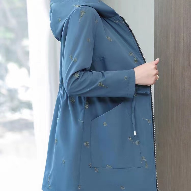 高端风衣女装大牌高贵夫人气质妈妈上衣阔太太春秋款外套薄款时尚