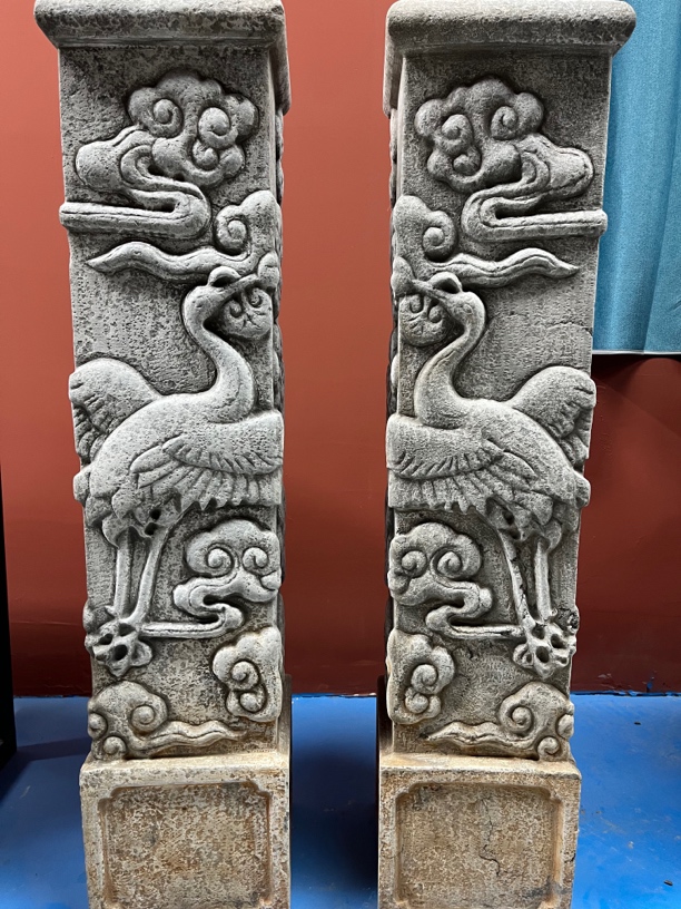 祥云鹤柱花几 不包邮