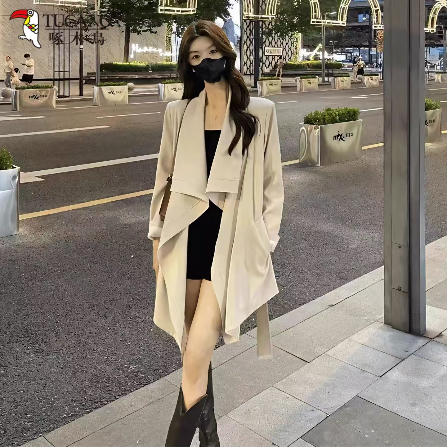 静静女装叫到名字找对应价格拍 NO退NO换 长款风衣外套中（非图款）