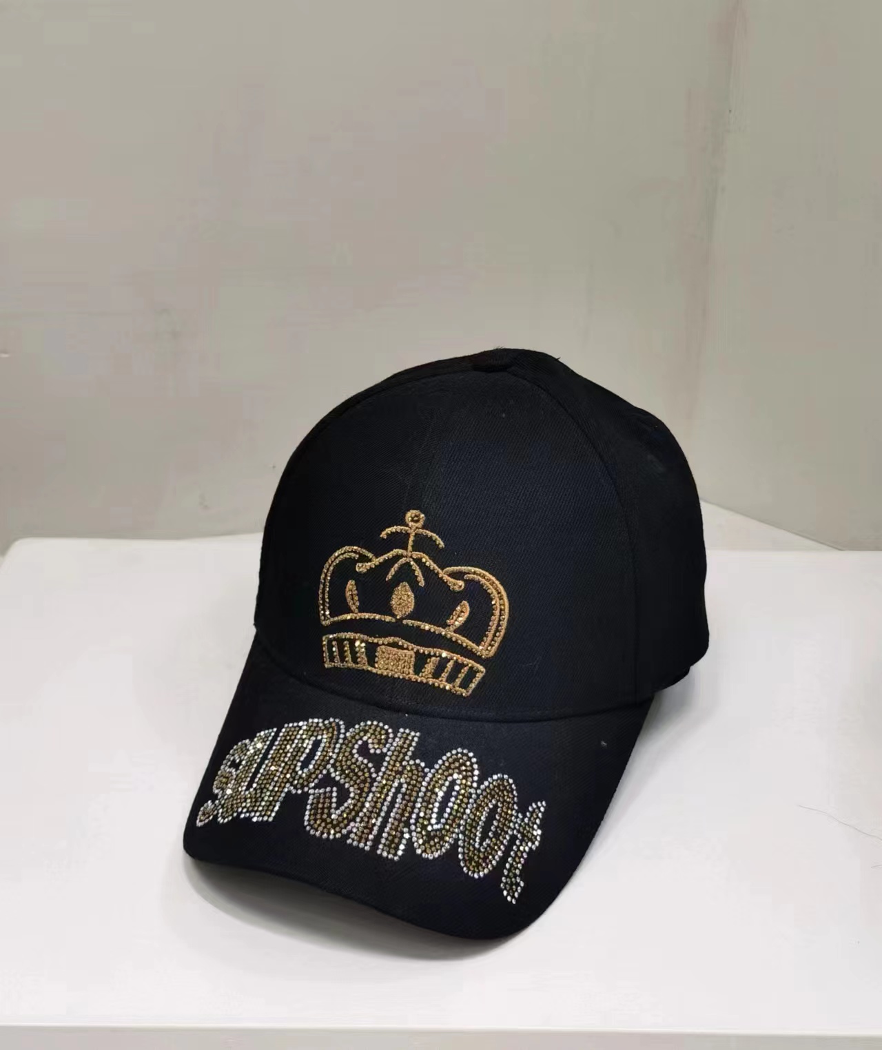 帽之都潮酷皇冠闪亮棒球帽