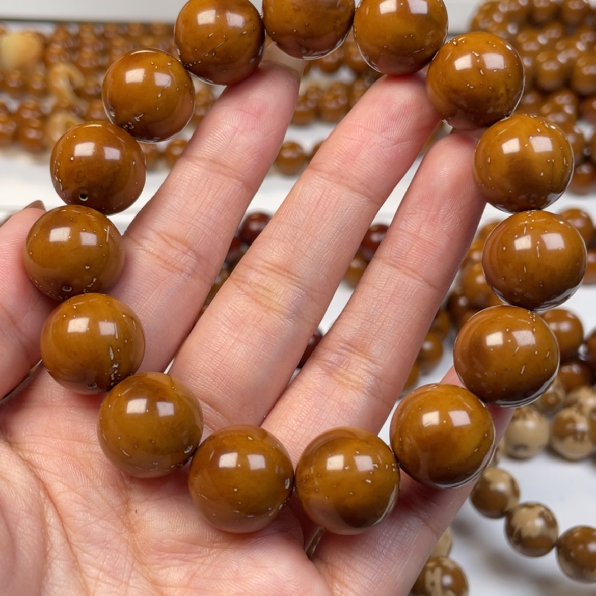 【闪购商品】紫金鼠手串瑕疵15尺寸练手款