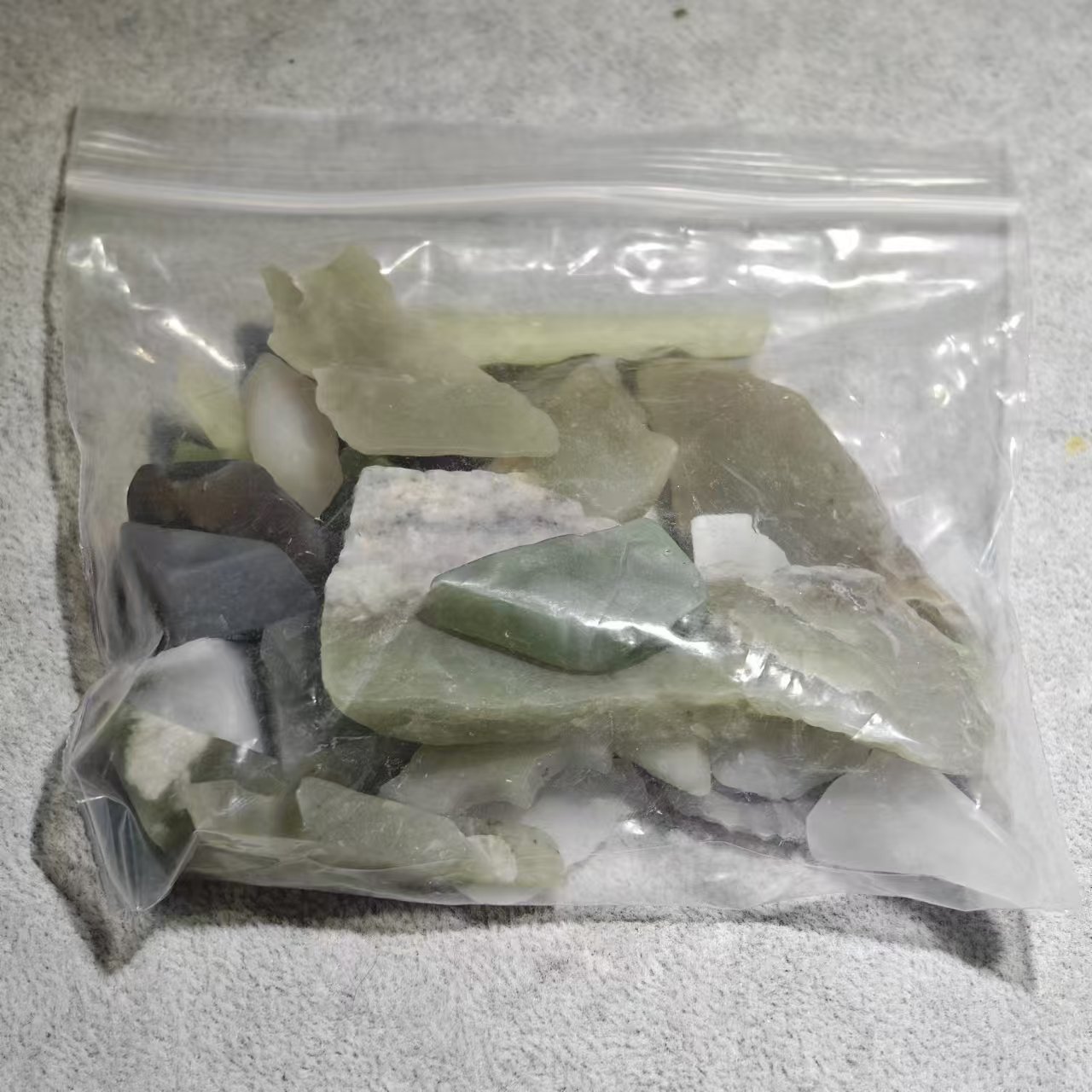 和田玉 边角料标本 多样性发货