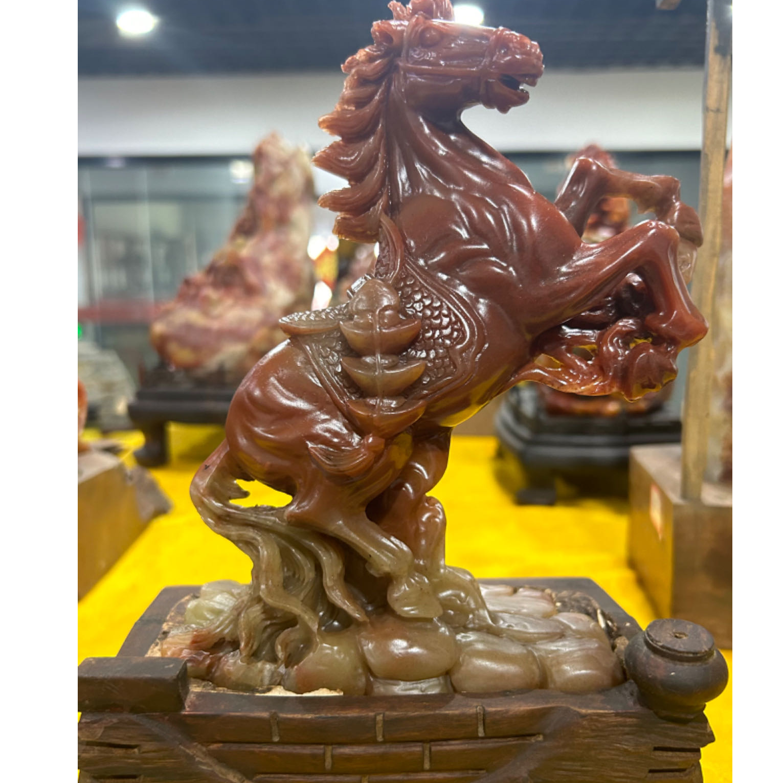 2号链接天然奇石玉石摆件，以直播间实物为准