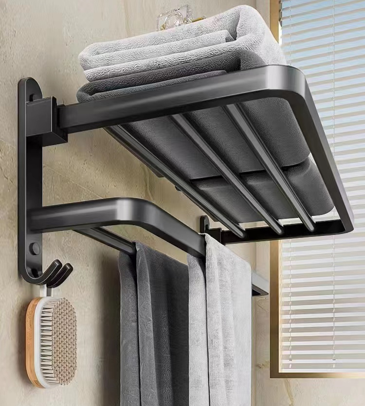 太空铝毛巾架