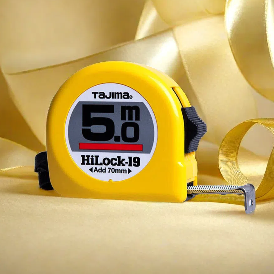 精度相似款田岛卷尺设计测量工具耐用标准钢盒尺耐磨耐用米尺拉尺