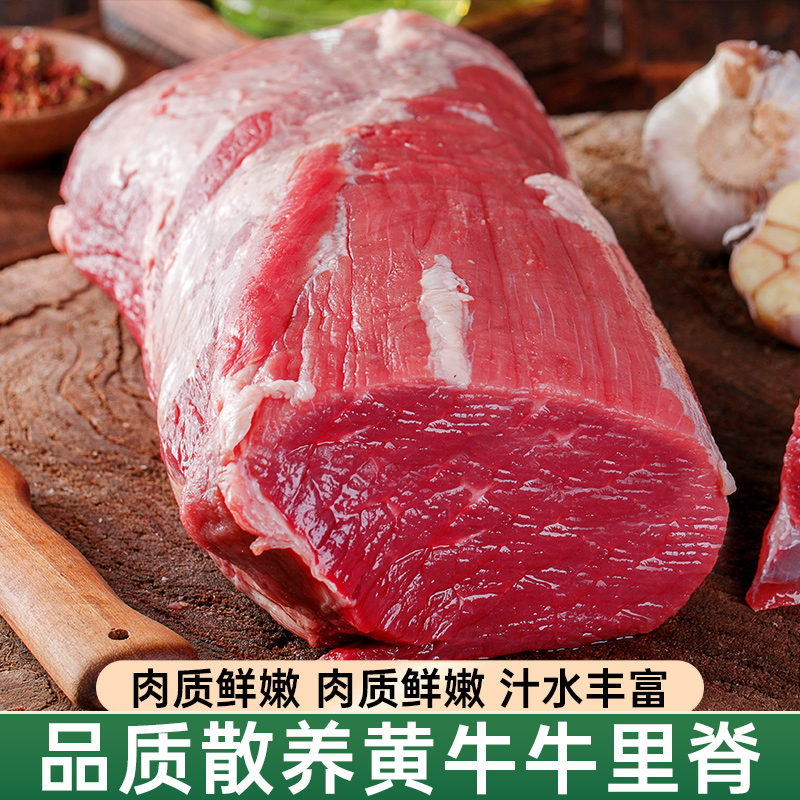 草原散养黄牛牛里脊    牛里脊新鲜黄牛肉 