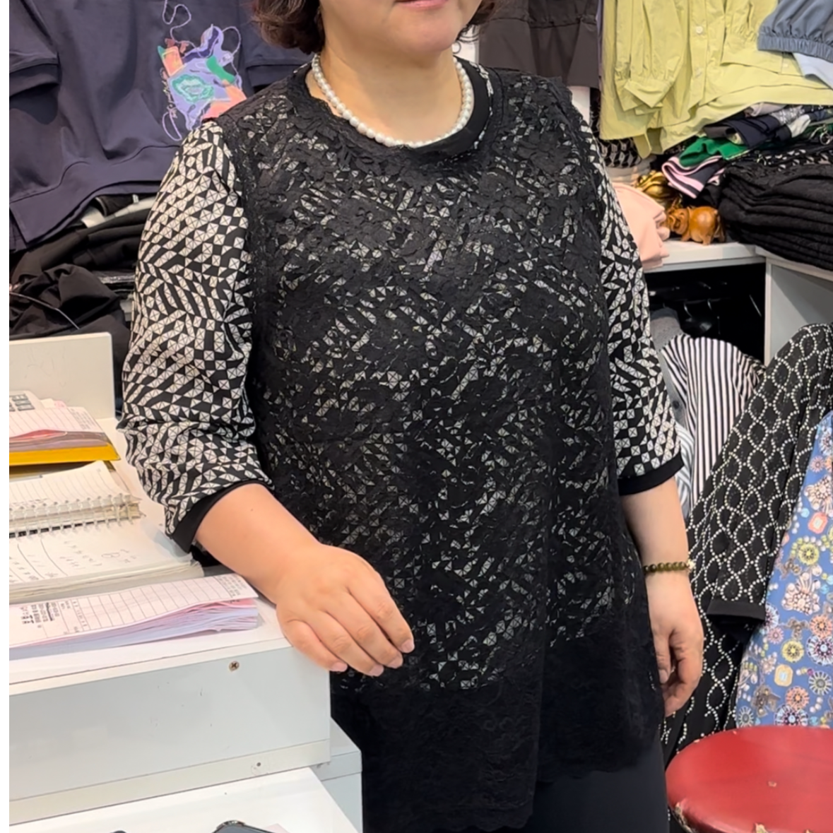 韩国新款四季高档气质显瘦蕾丝马夹