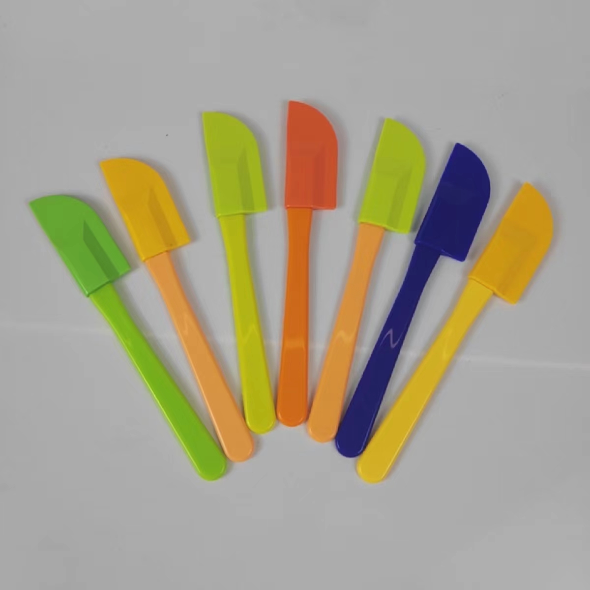 2个小搅拌棒 软性长柄 蜂蜜 调料 面粉蛋糕搅拌 奶油切割刀 家用