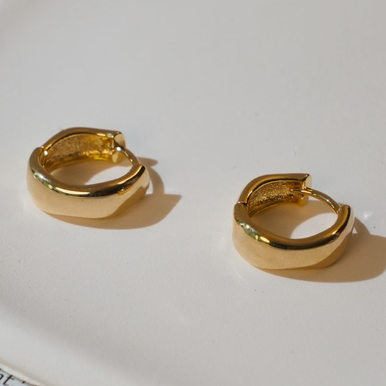 925银针耳饰简约设计感素款轻奢ins网红饰品气质百搭