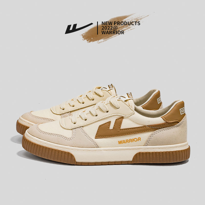 Warrior/回力女鞋秋季新款ins潮流复古德训鞋女百搭韩版低帮休闲