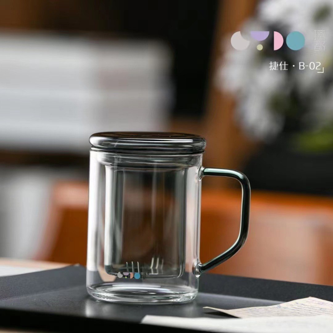 璃都捷仕办公杯三件杯300ml