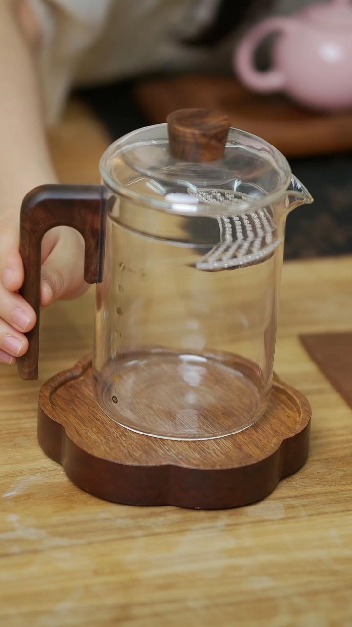 【闪购商品】瓷玻璃璃享月牙煮茶壶