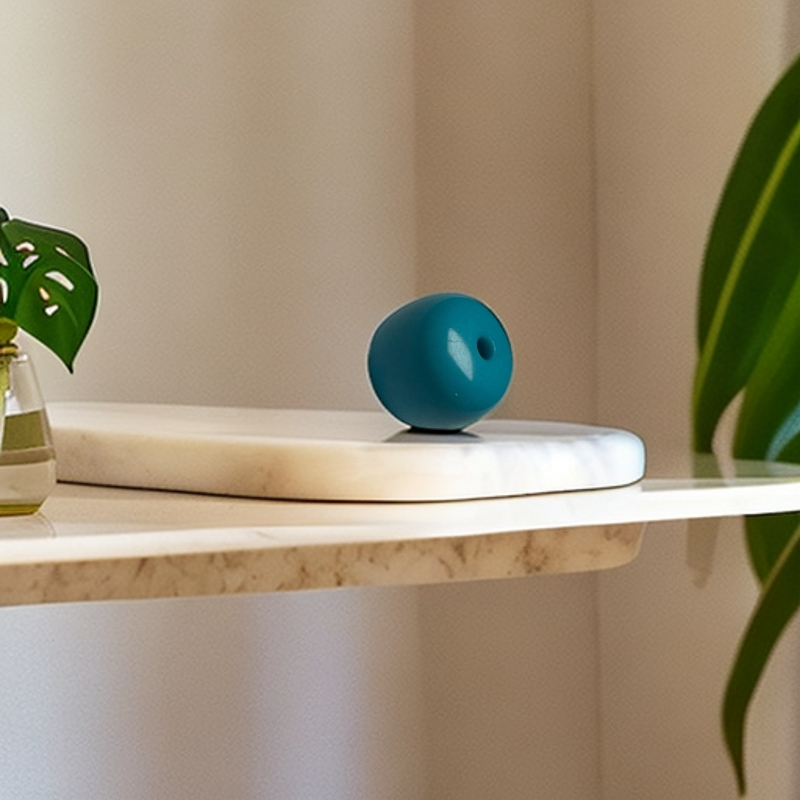 精品云盖寺原矿绿松老型珠单圈配饰脖挂顶珠