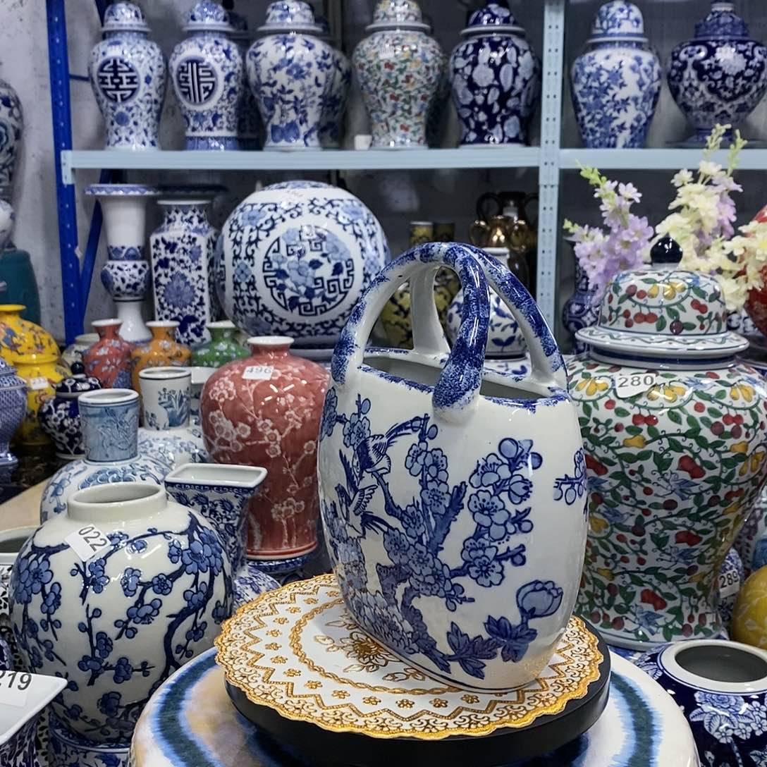 【闪购商品】摆件用****8囍上眉梢陶瓷摆件…………………………
