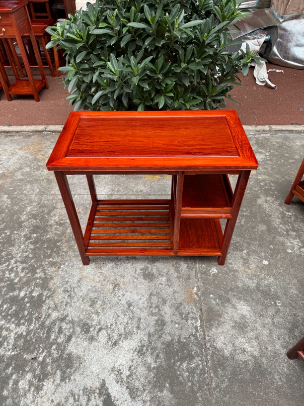 缅花 茶水架 尺寸80×45×68中式茶桌简约茶几新中式