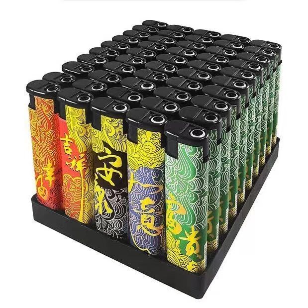 【破损包赔】防风打火机家用一次性打火机便利店超市批发时尚防爆