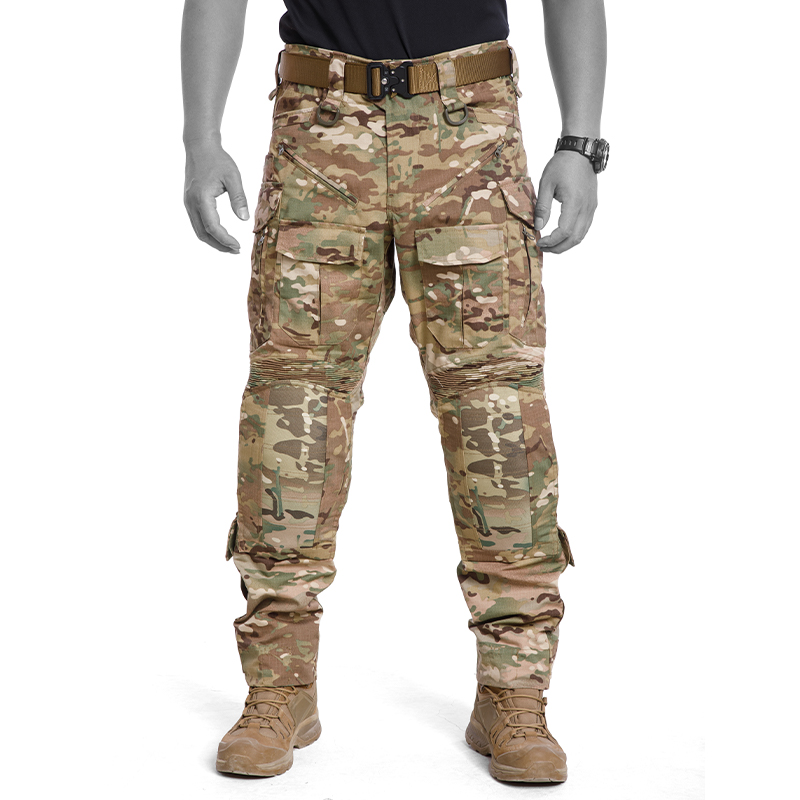 【逆鳞战术】G5重型战术裤重装多功能工装裤男多口袋耐磨迷彩裤
