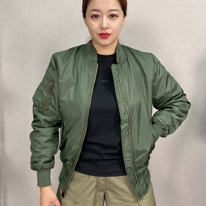 【逆鳞战术】MA1飞行员夹克户外男机车服短款秋冬保暖棉服棒球服