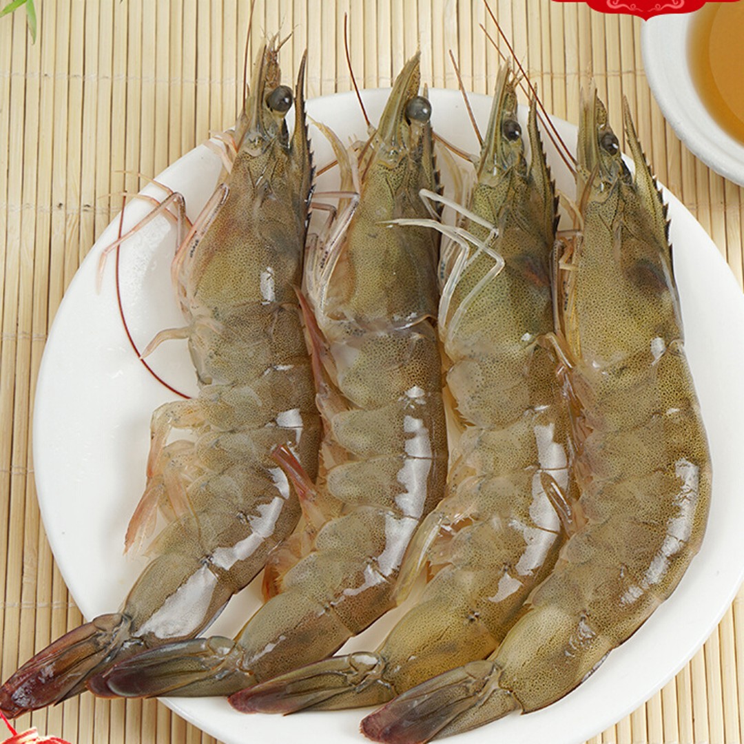 【大大号2030规格海水大虾】净重3.3斤 单只活冻连云港发货