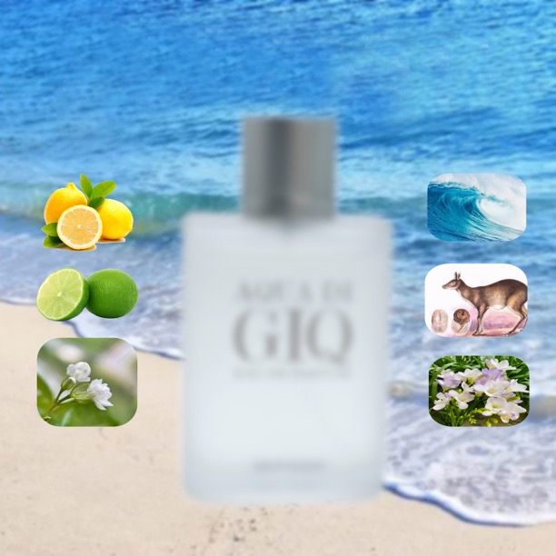 GIQ清爽海洋味香水