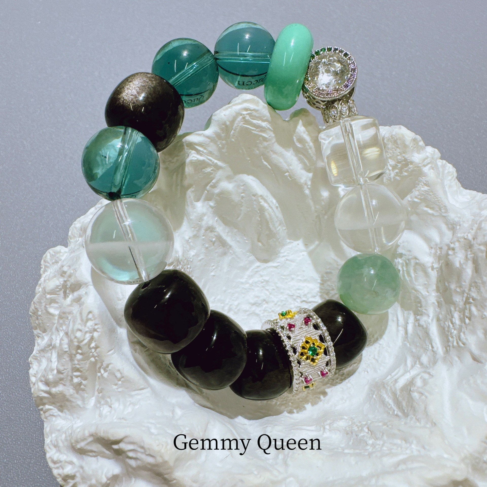 925银仿水晶手链 Gemmy Queen 原创设计手链GQ58V81
