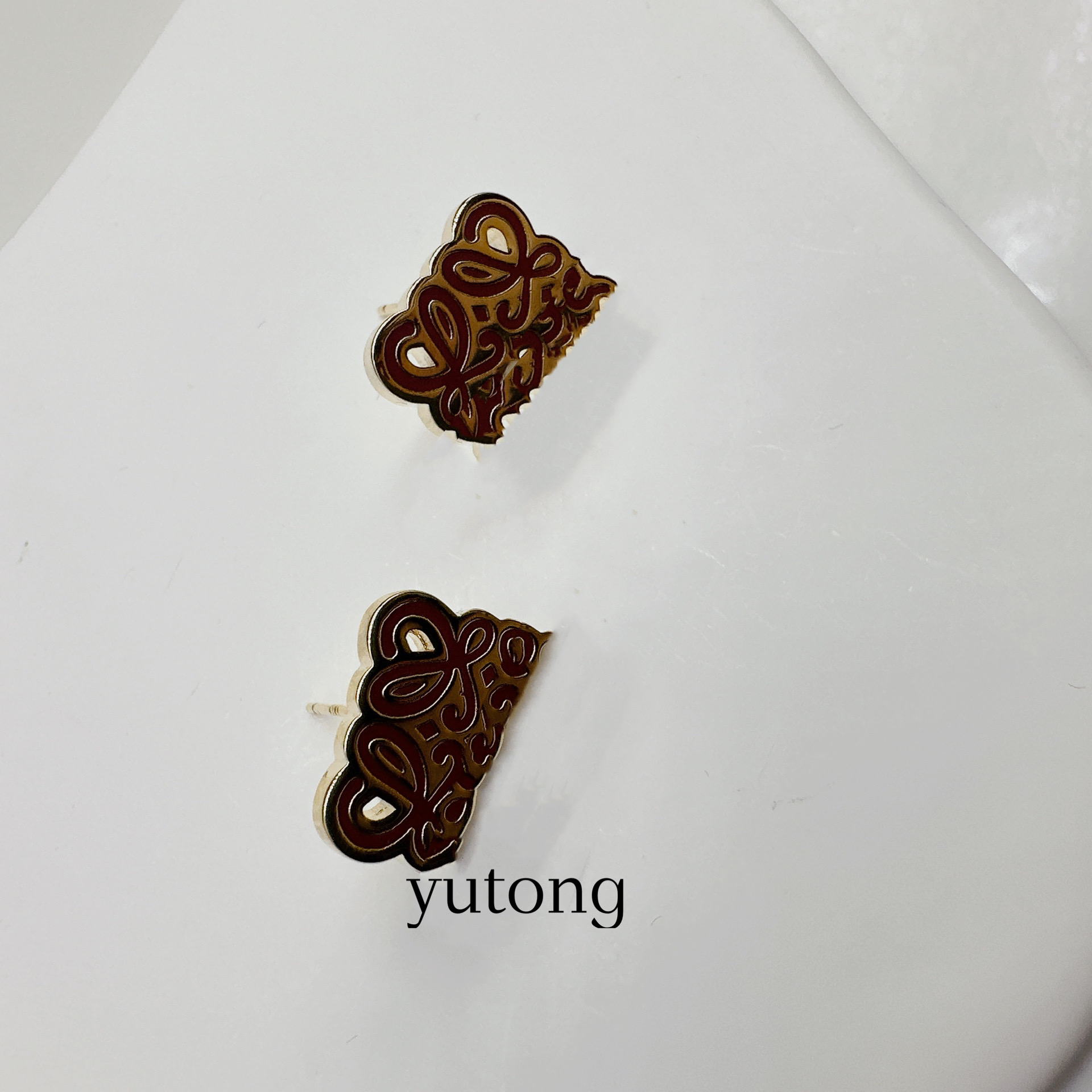 铜合金耳饰 【雨桐轻奢饰品】设计款耳环LWW384A1