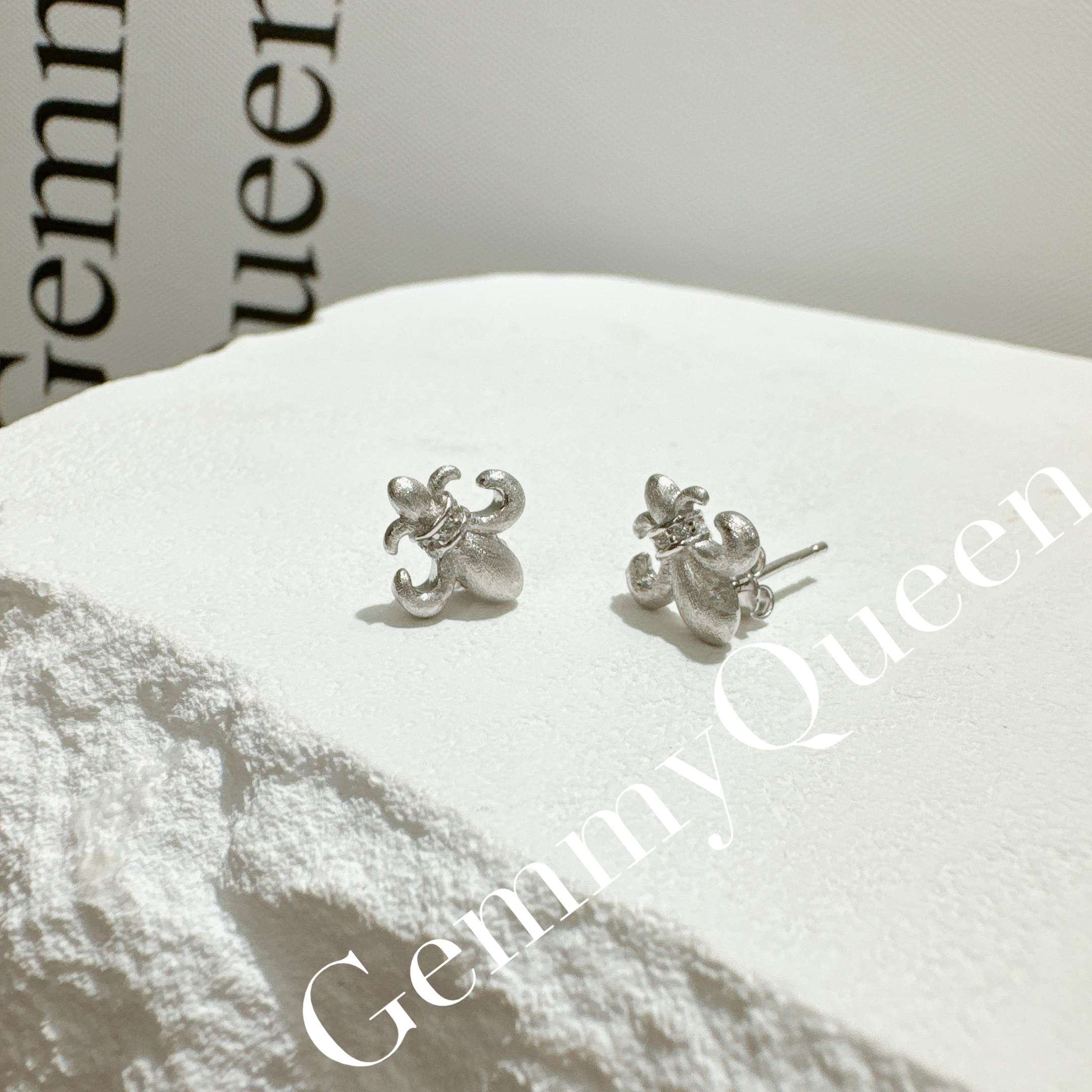 925银耳饰 Gemmy Queen 高定耳环GQ00197