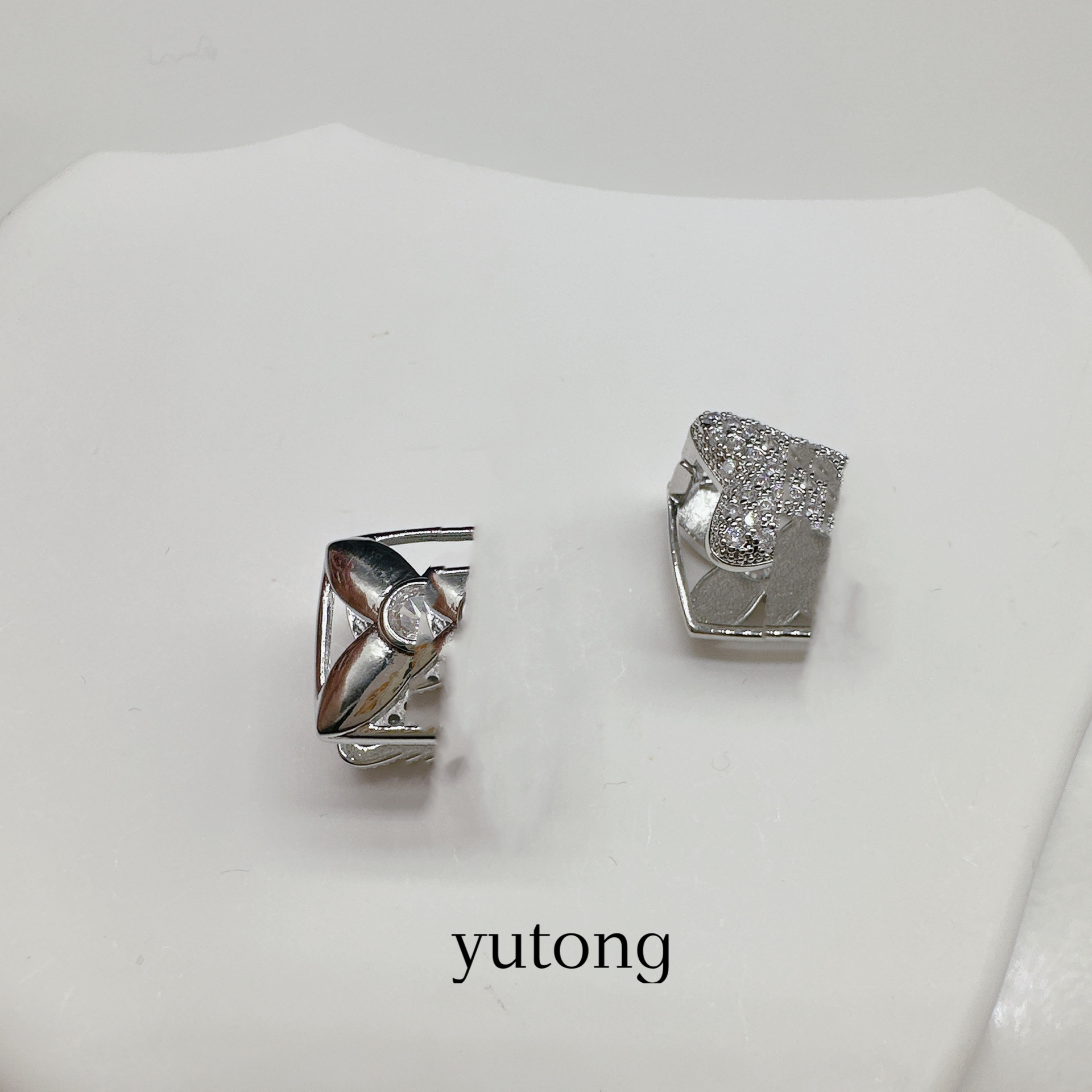 铜合金耳饰 【雨桐轻奢饰品】设计款耳环LWW382R9