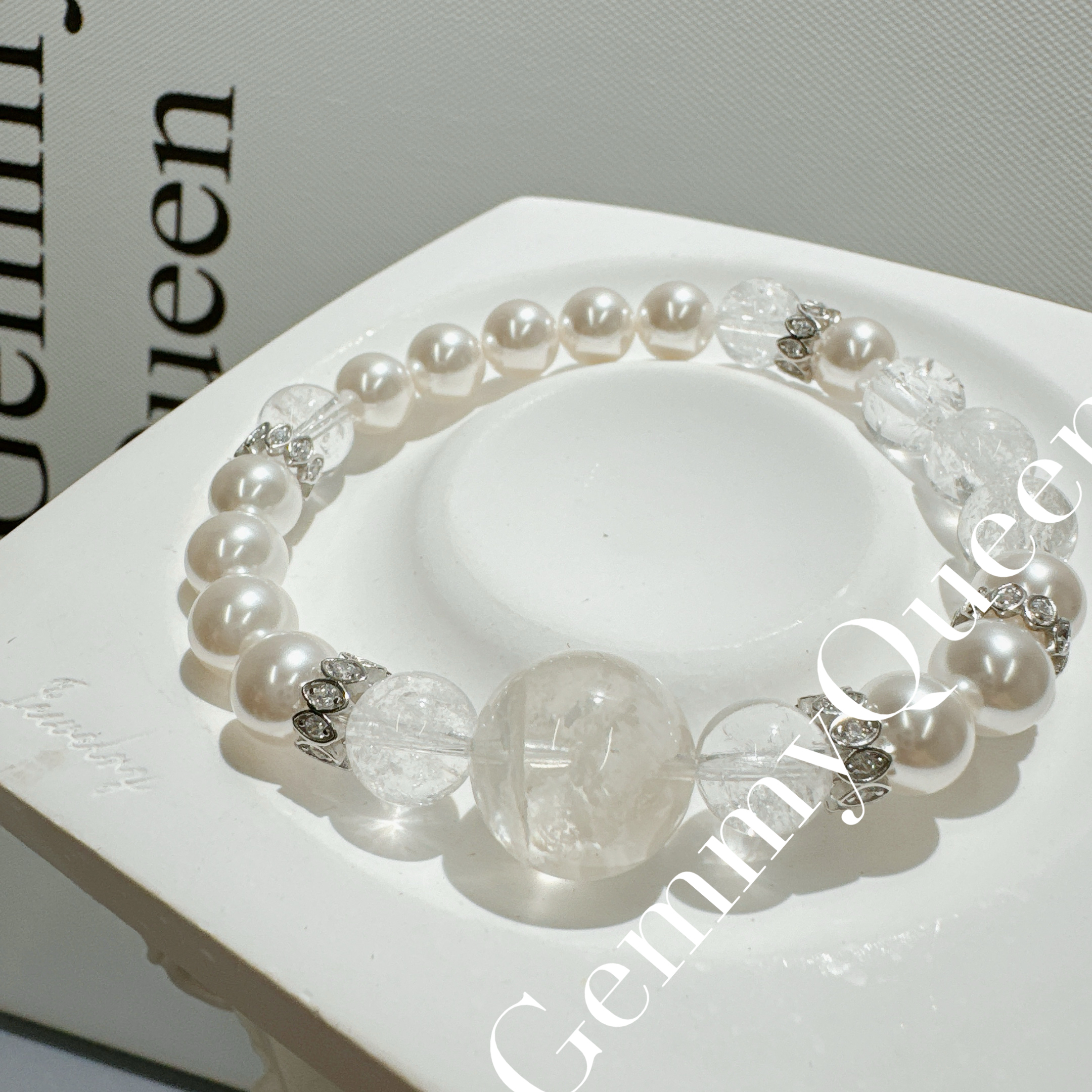 925银合成锆石手链 Gemmy Queen 原创设计款手链GQ00212