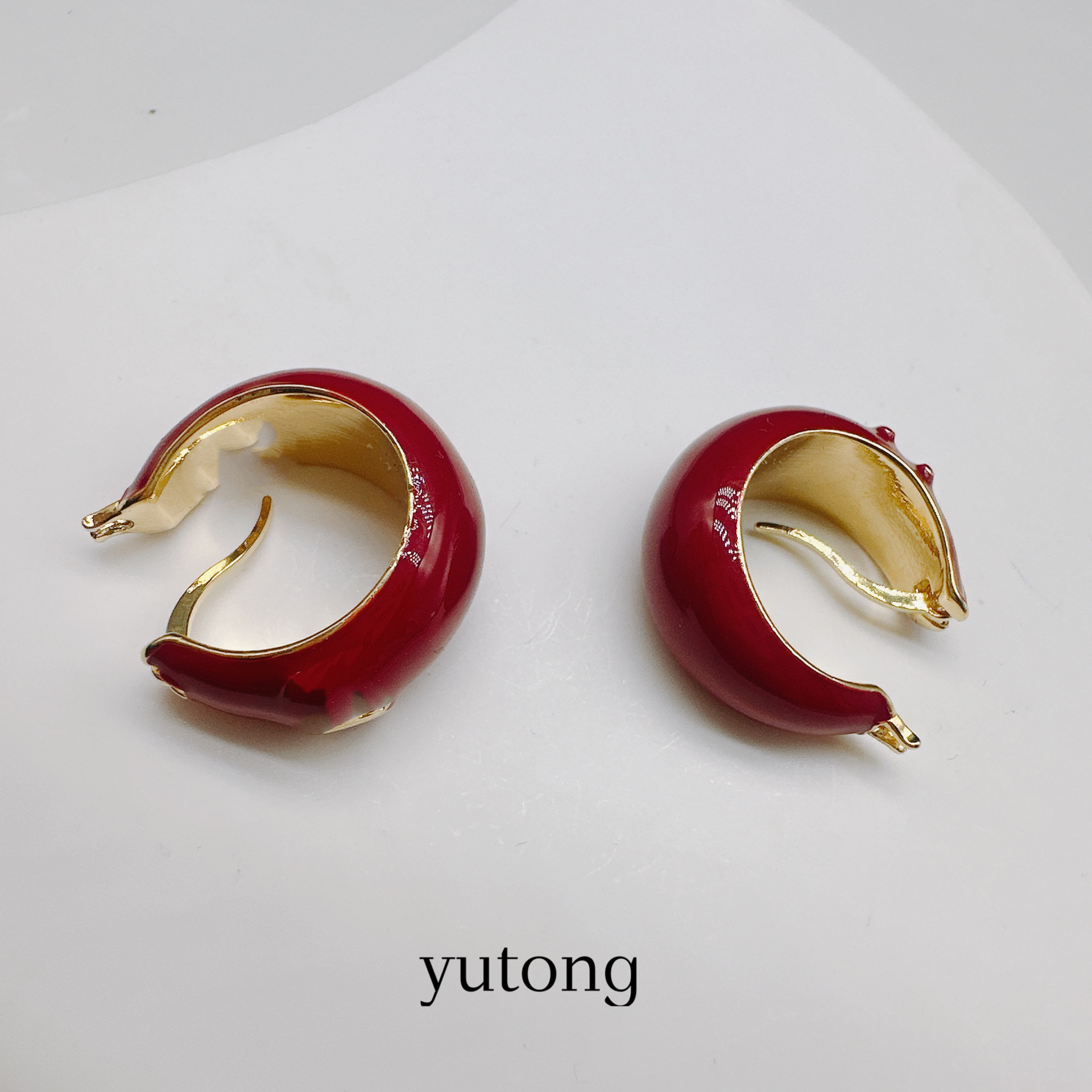 铜合金耳饰 【雨桐轻奢饰品】设计款耳环LWW2828F