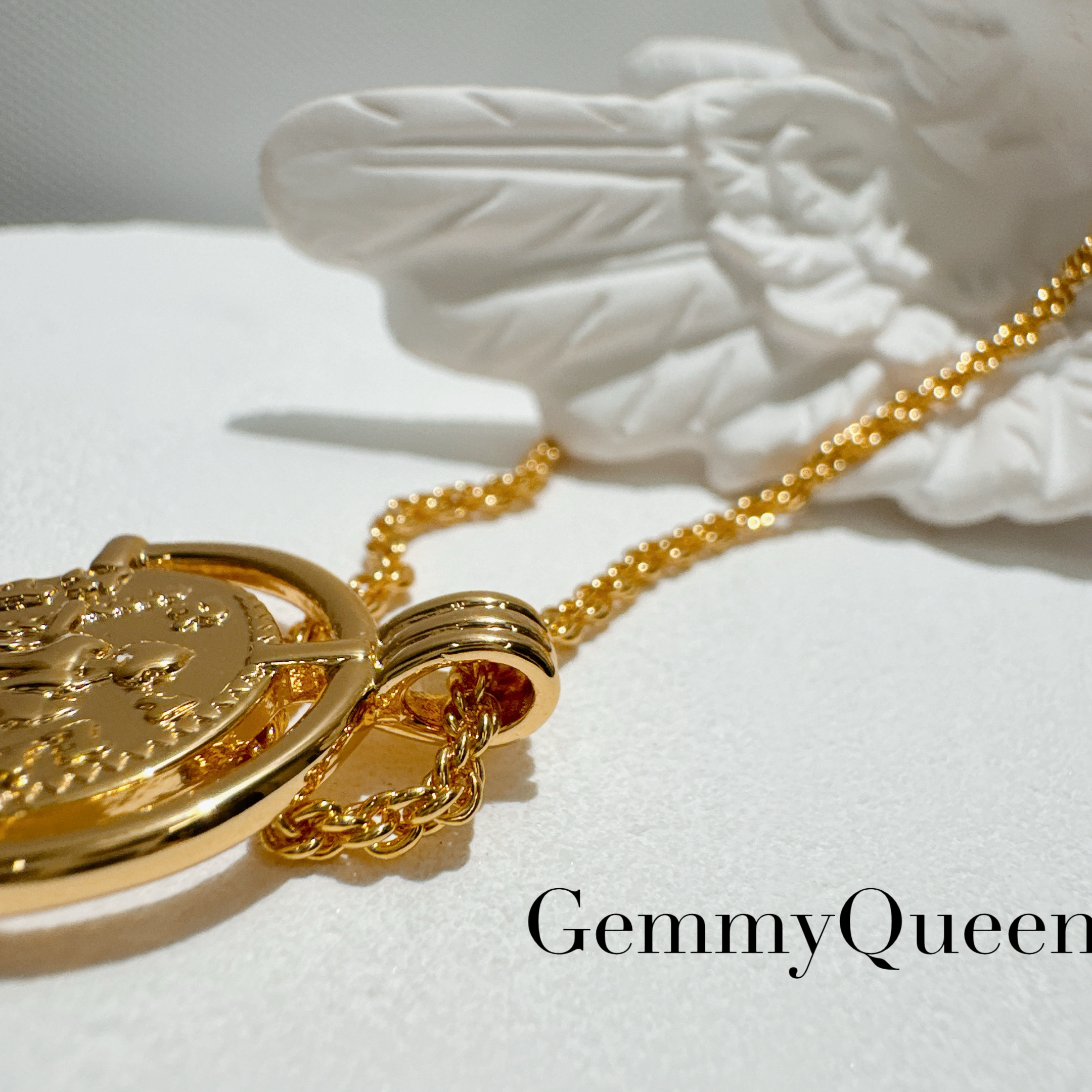 铜合金项链 GemmyQueen 轻奢项链GQ00952