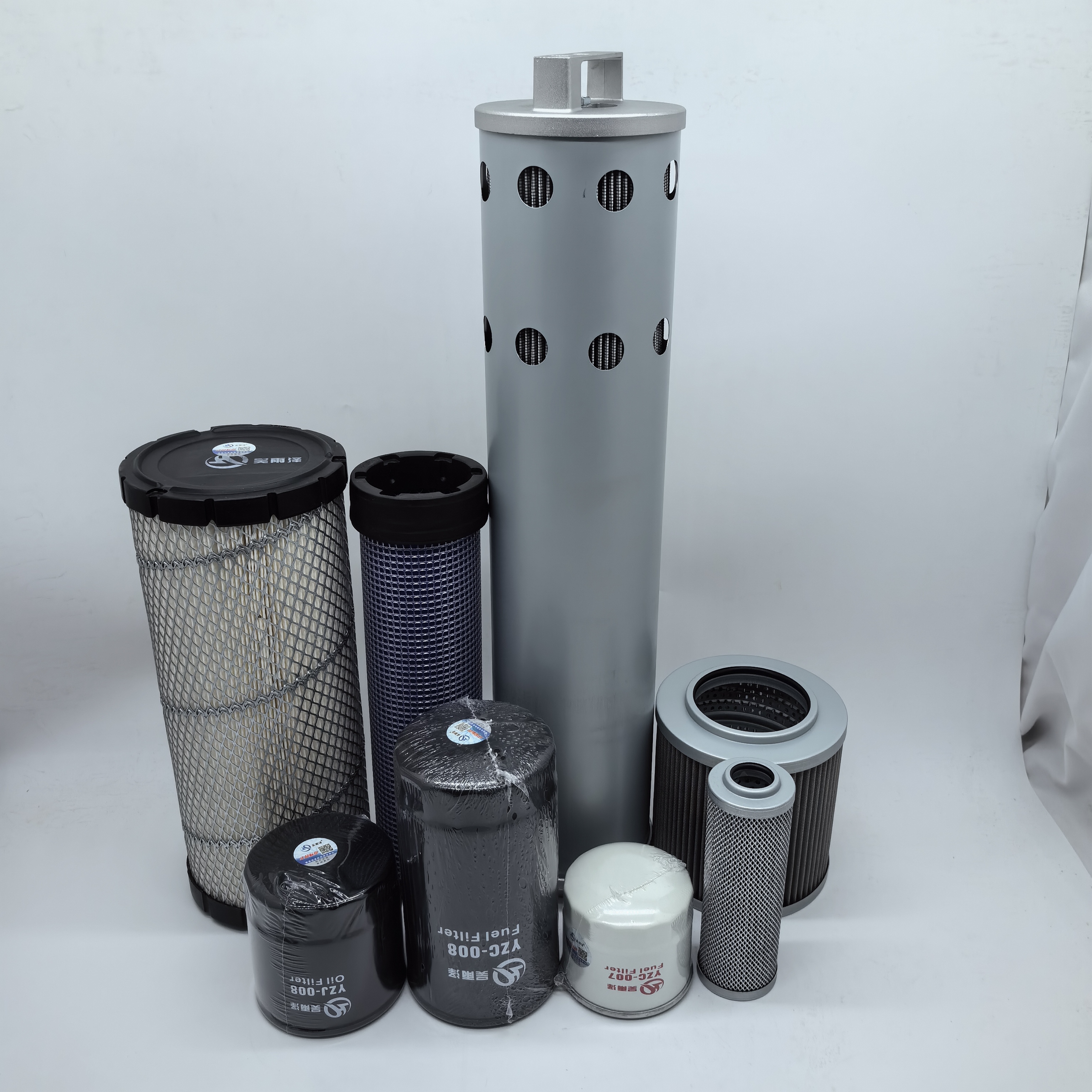 吴雨泽品牌滤芯适配日立ZX60/ZX70挖机滤芯 五十铃发动机保养件