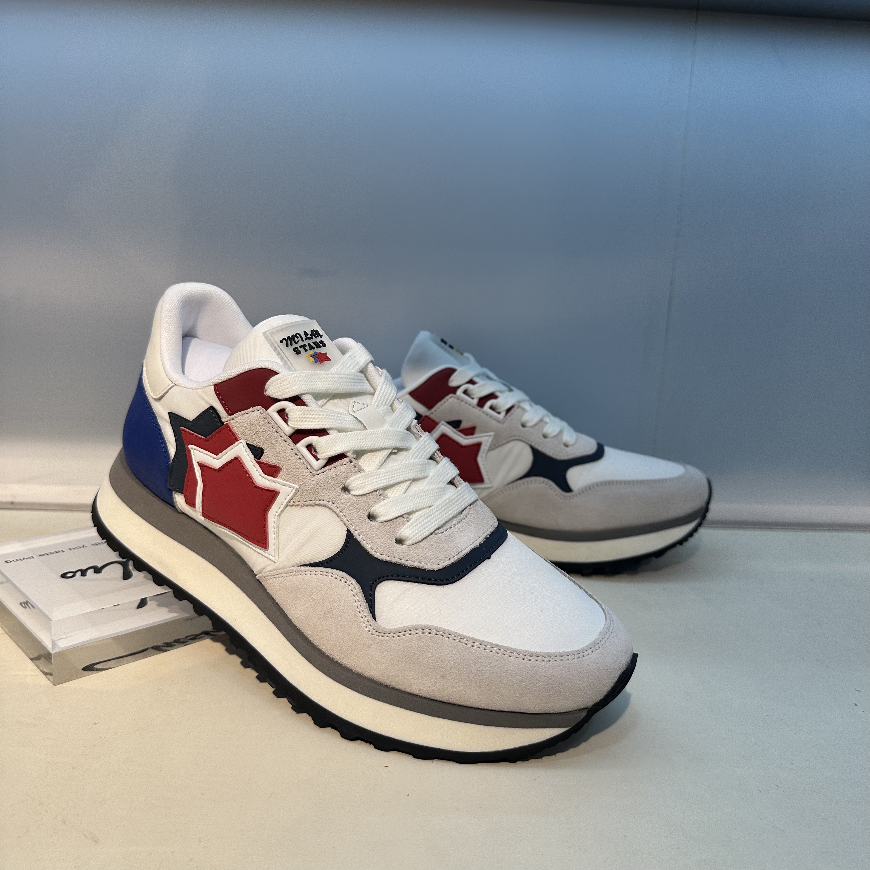 25年新款正品驰莎洛男士休闲时尚运潮流轻奢柔软舒适星星鞋