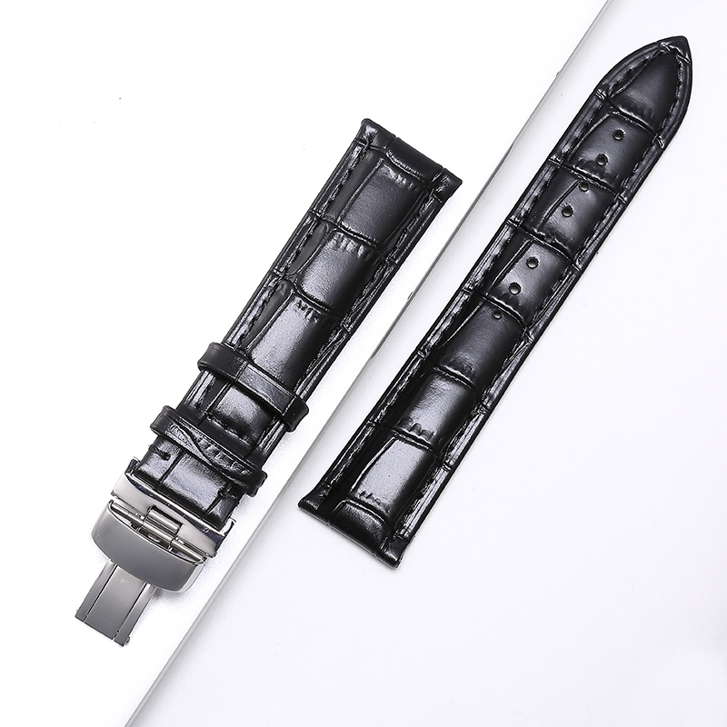 适配美度贝伦赛丽表带男真皮M8600指挥官舵手M7600表带皮质