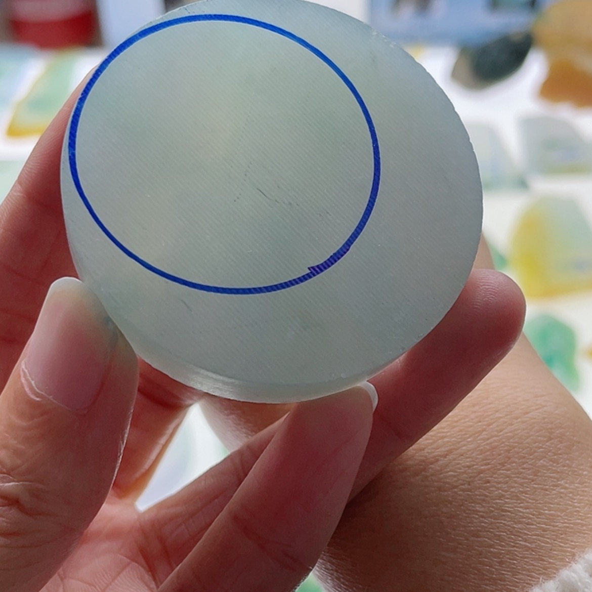 【闪购商品】定制翡翠未镶嵌早**月